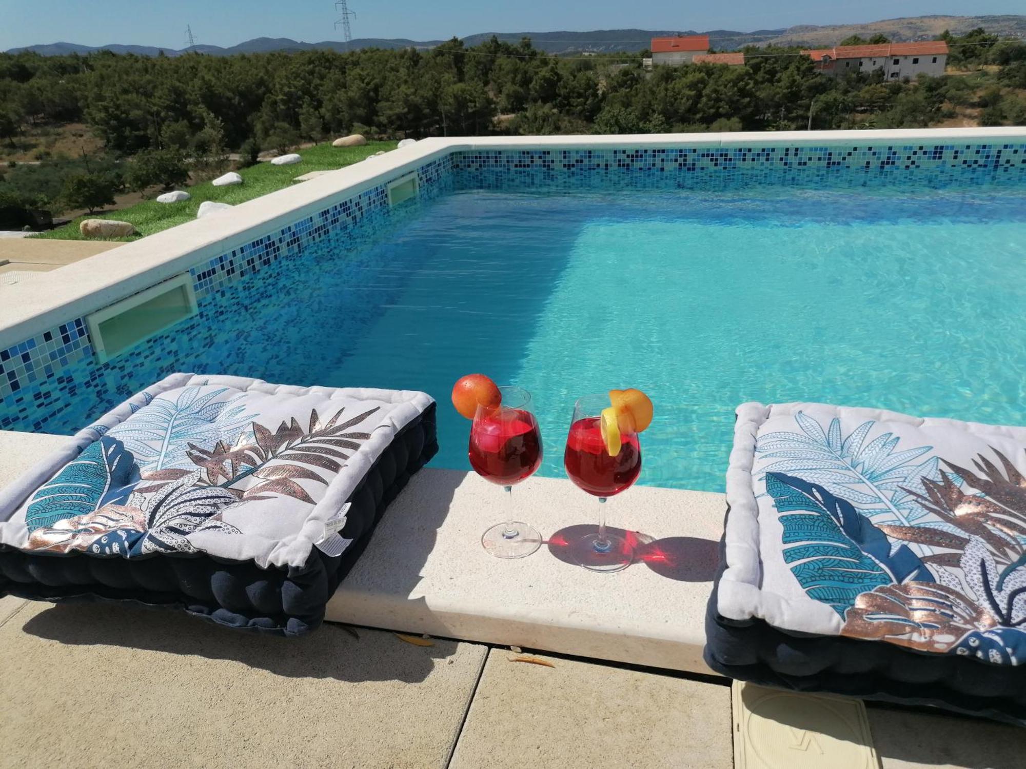 Villa Scolopax Rusticola Skradin With Heated Pool Kültér fotó